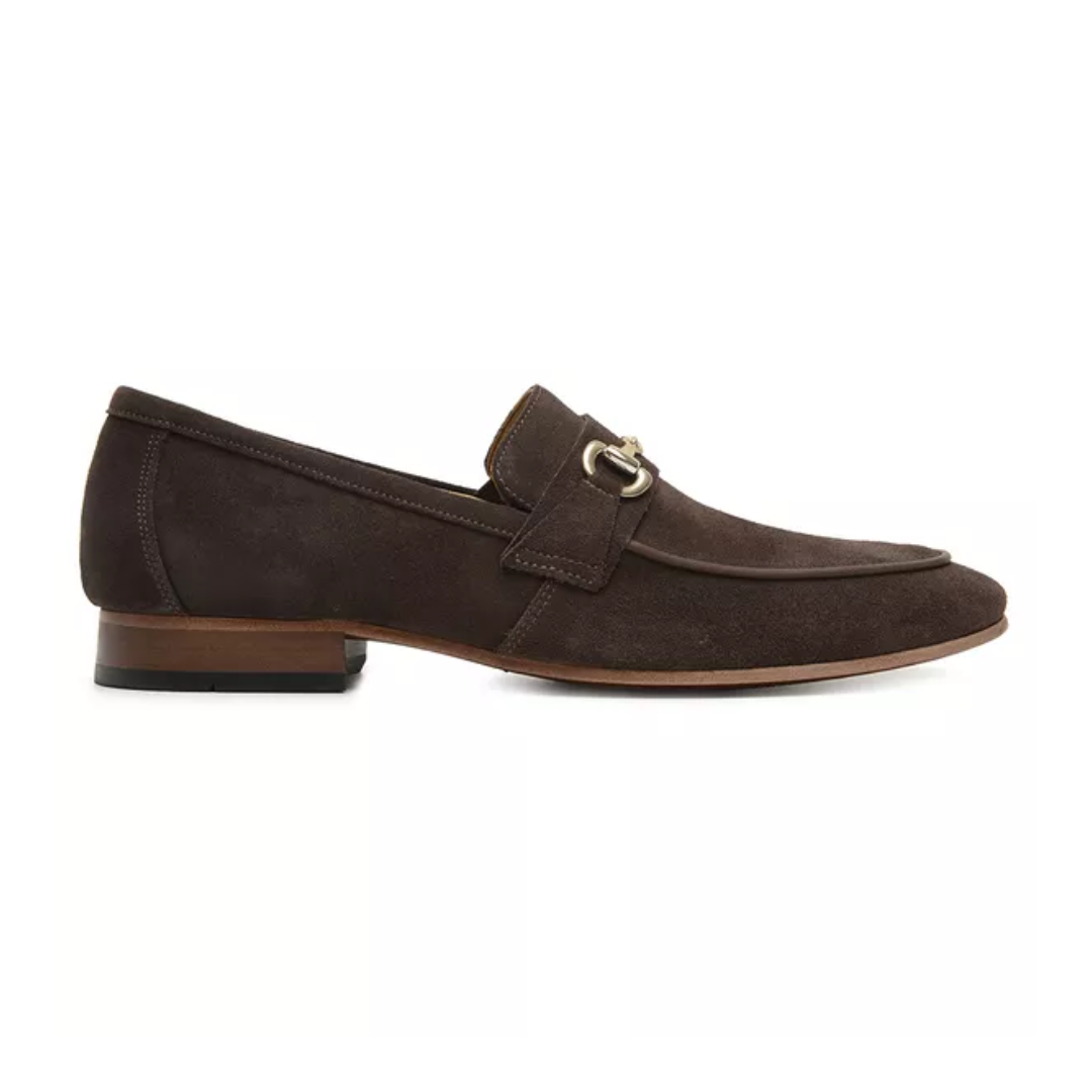 Loafer Gucci Suede Café