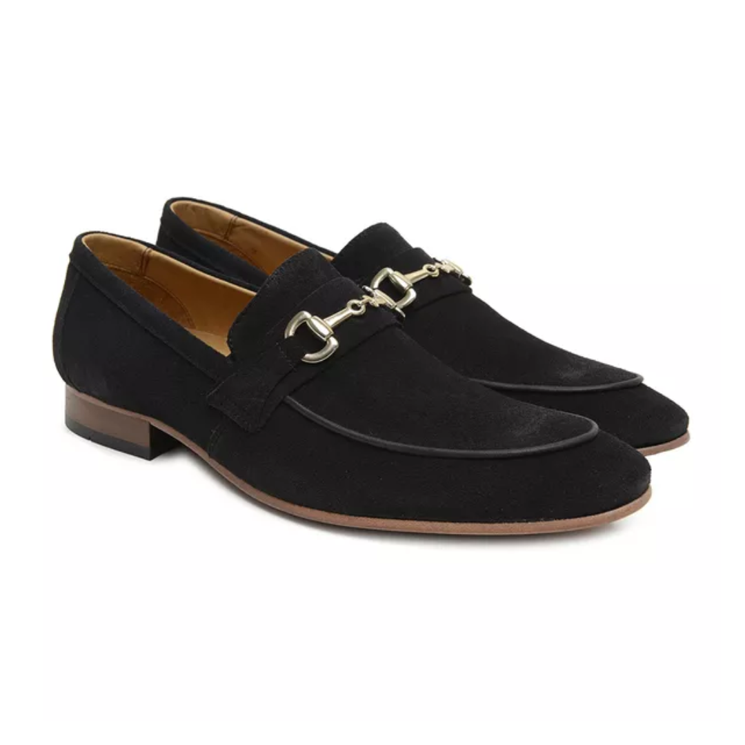 Loafer Gucci Suede Black