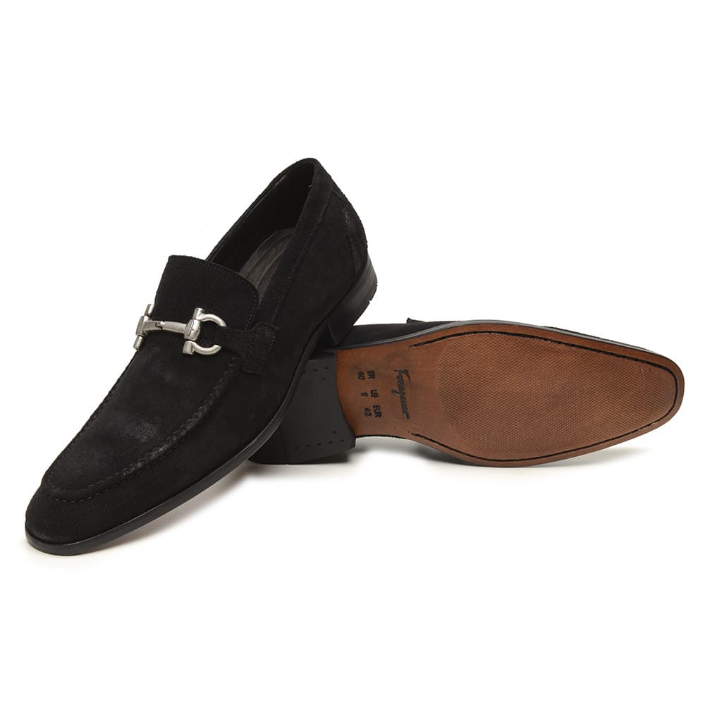 Mocassim Argentino Ferragamo Preto