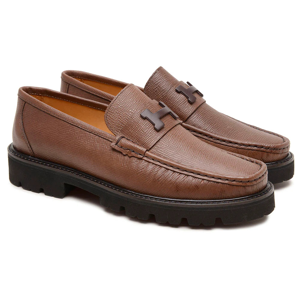 Mocassim Hermès Grégoire Café Lançamento