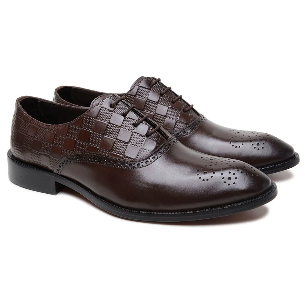 Louis Vuitton Derby Dama Brogue Café