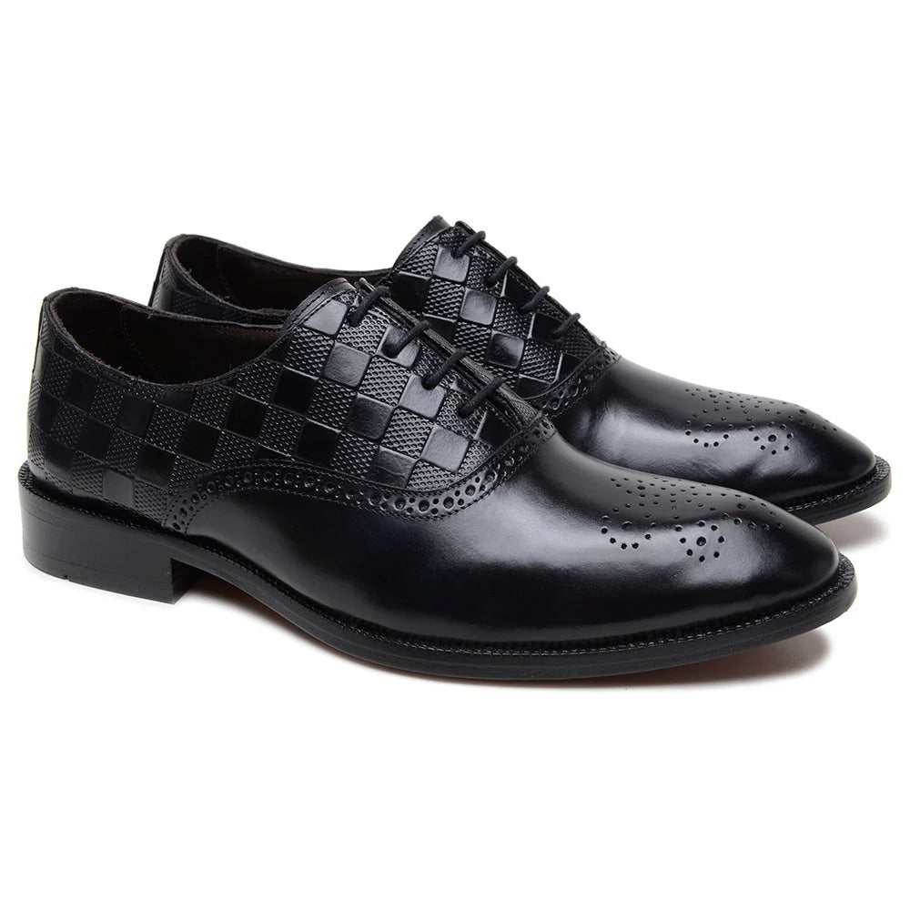 Louis Vuitton Derby Dama Brogue Preto