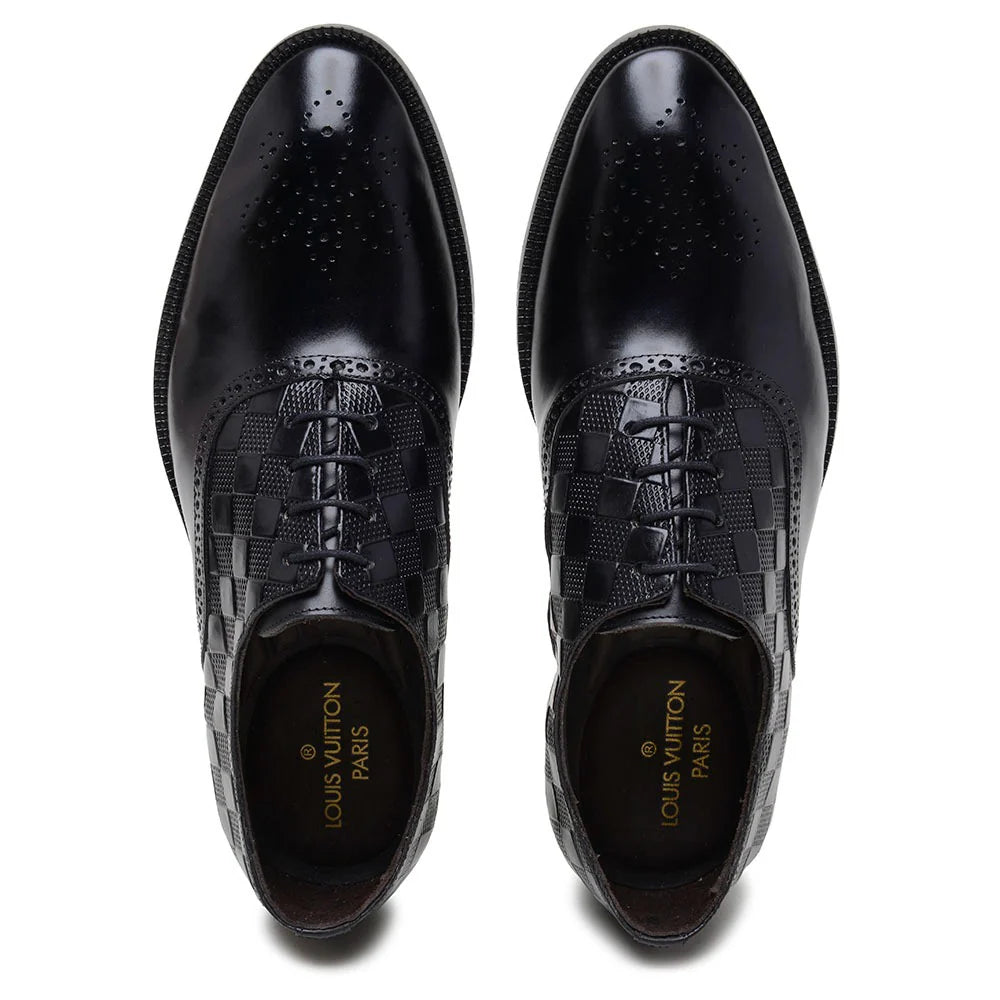 Louis Vuitton Derby Dama Brogue Preto