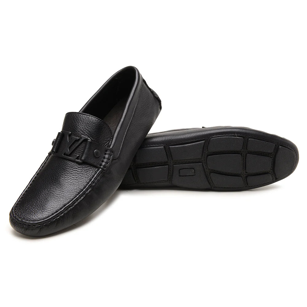 Mocassim Drive Louis Vuitton "Monte Carlo" Preto