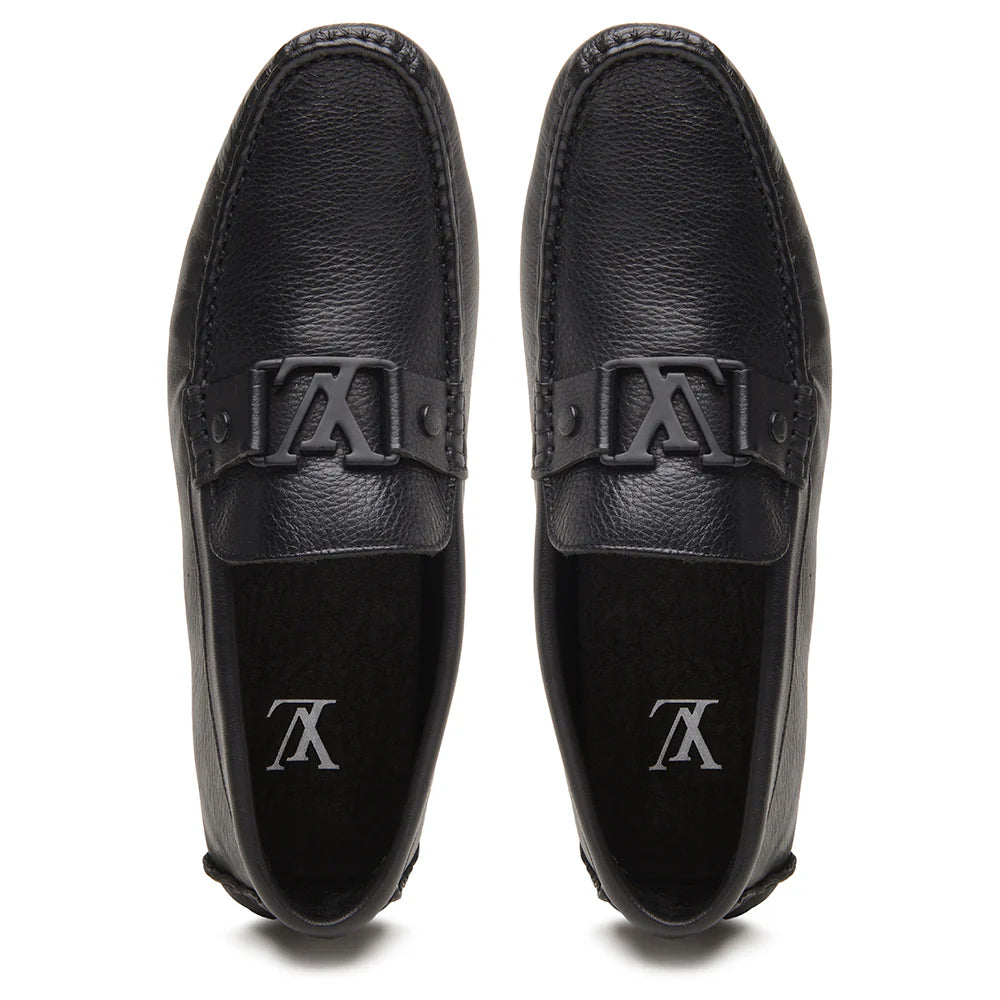 Mocassim Drive Louis Vuitton "Monte Carlo" Preto