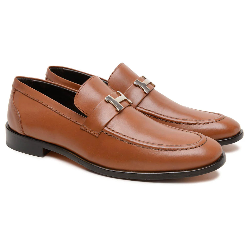Mocassim Hermès Paris Bronze