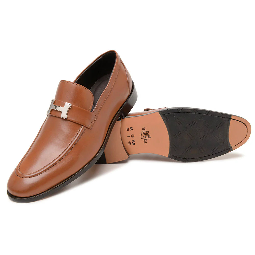 Mocassim Hermès Paris Bronze