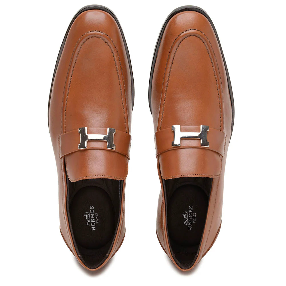 Mocassim Hermès Paris Bronze