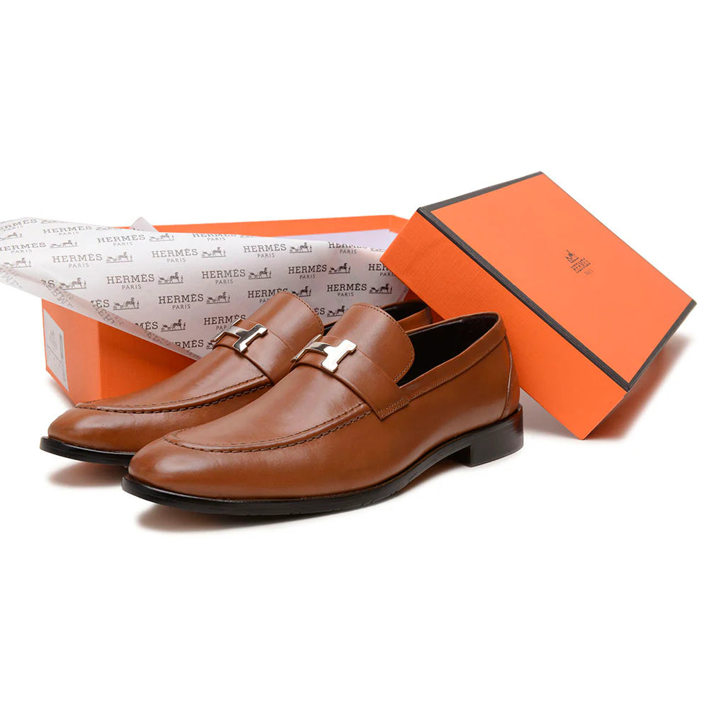 Mocassim Hermès Paris Bronze