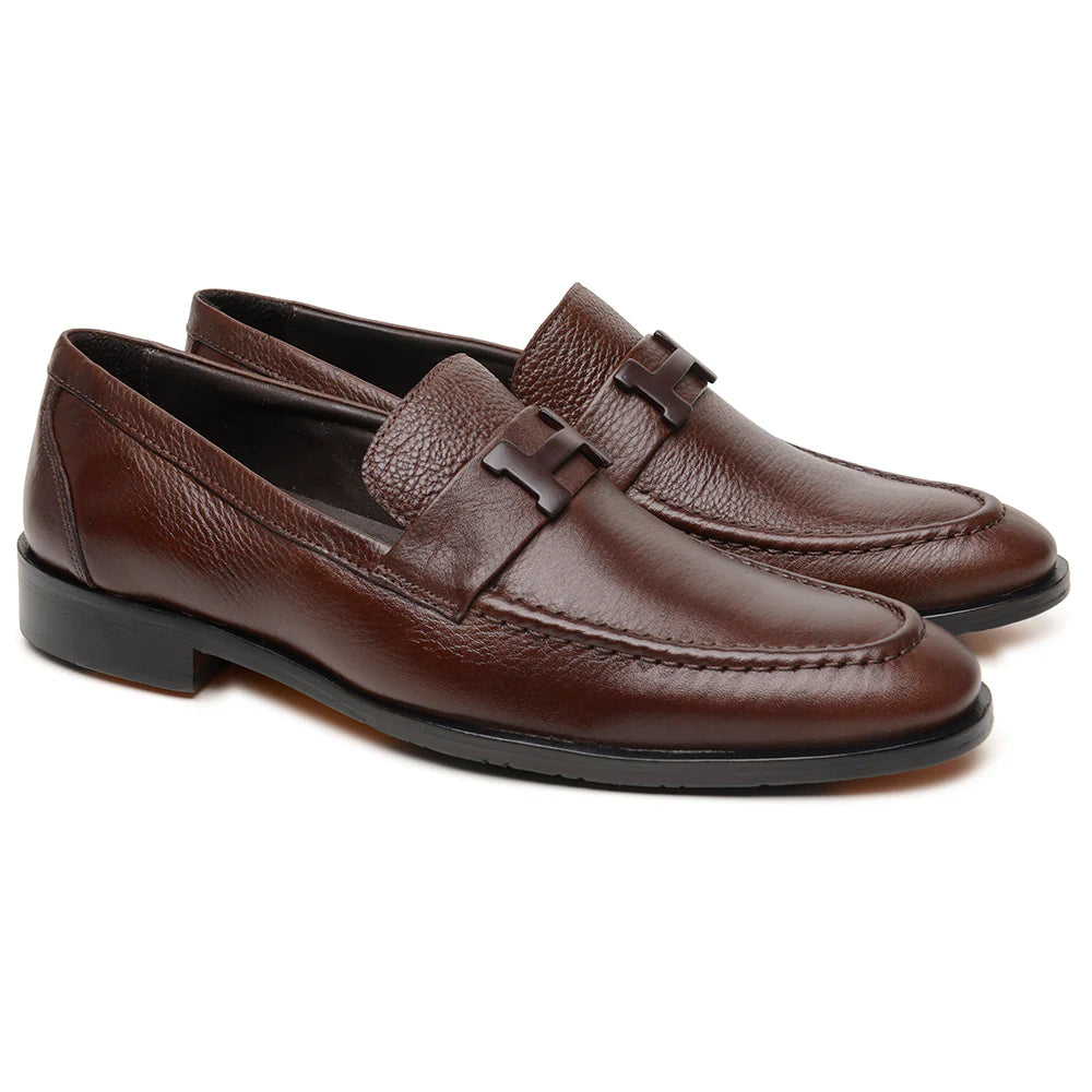 Mocassim Hermès Paris Café