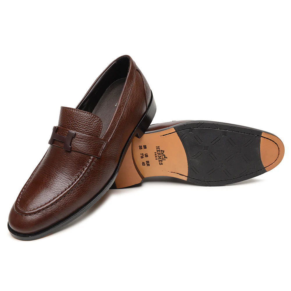 Mocassim Hermès Paris Café