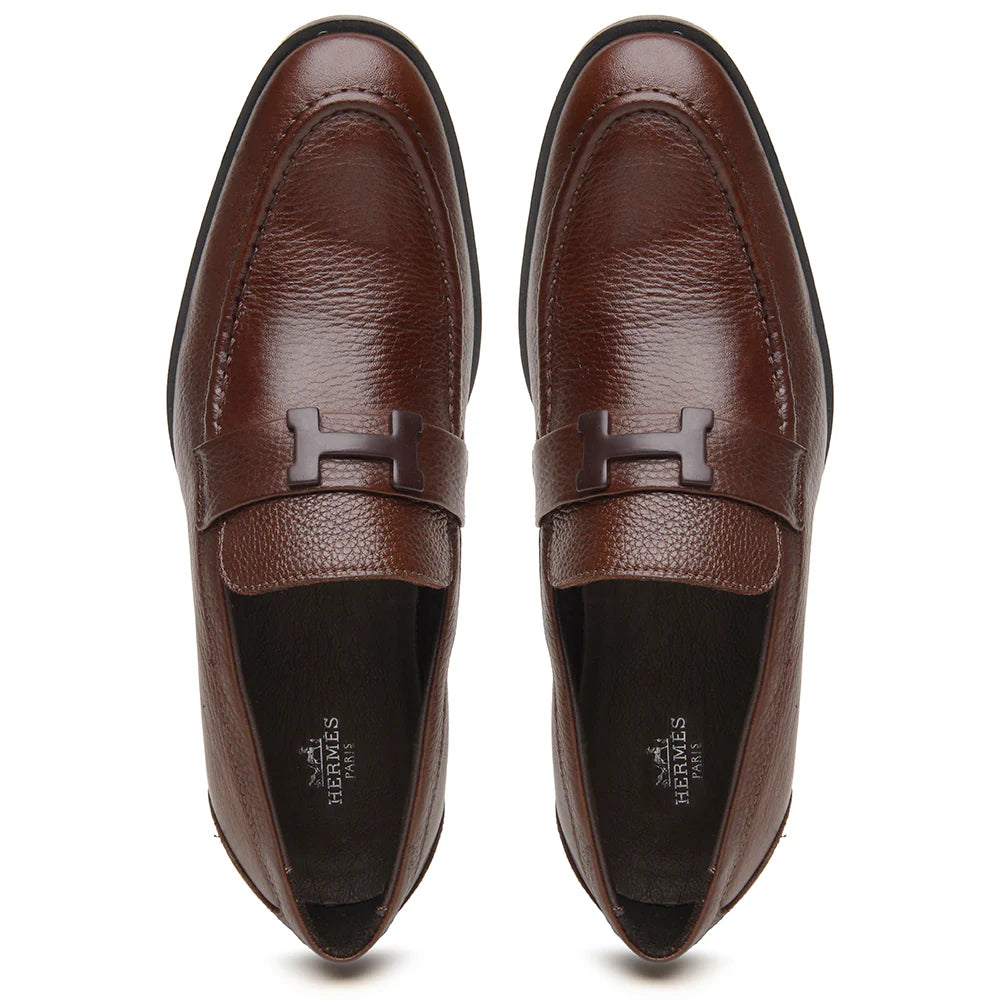 Mocassim Hermès Paris Café