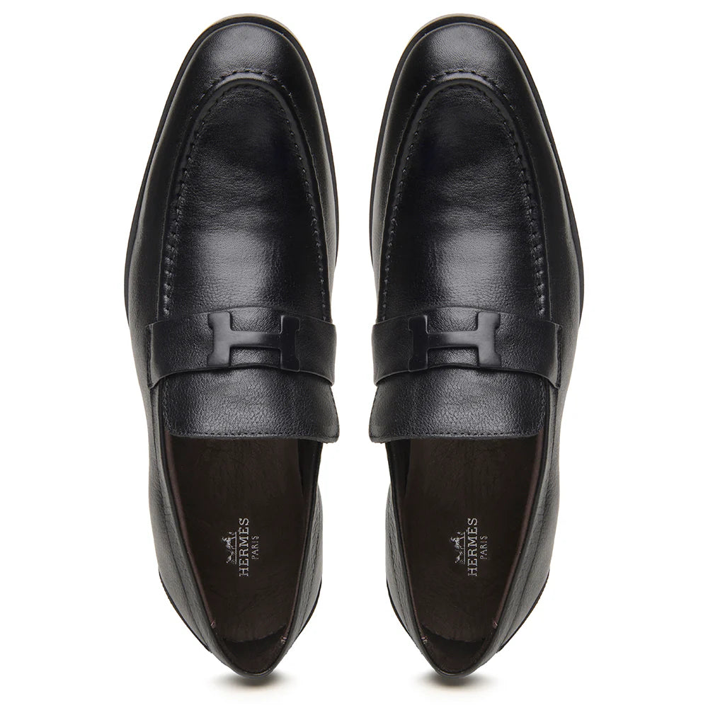 Mocassim Hermès Paris Preto